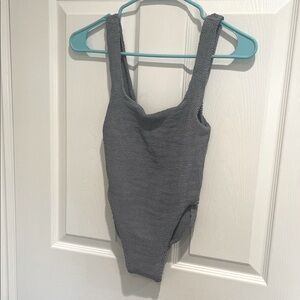 YOUSWIM Slate Gray One Piece Swimsuit- aplomb